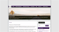 Desktop Screenshot of mayfairwealth.com